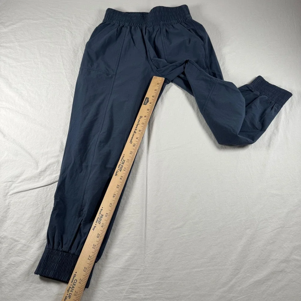 CALIA Women's Size XS Blue‎ High Rise Ankle Zip Joggers Pockets